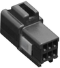 Housing, Plug, 6Pos, Pbt Gf, Black; Product Range Aptiv/delphi - 61AC8853 - Newark, An Avnet Company