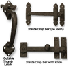 Solid Bronze Thumb Latch -- 850048