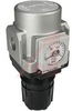 Regulator; Modular; 1/2NPT ports; panelmount; square gauge in imperial units -- 70070499