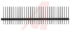 Header; Pin Strip; 36; Flange; 4-40; Copper Alloy; 2.5 A; Black Insulation - 70114962 - Allied Electronics, Inc.