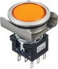 Pb Sw, Dpdt, 24Vac/dc, Solder, Amber; Product Range Idec - 47AC9225 - Newark, An Avnet Company