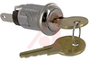 Keyswitch; 0.760 in. L x 0.640 in. W; 120 VAC; 1 A; 1; SPST;Off-(On);Screw - 70155919 - Allied Electronics, Inc.