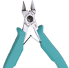 Excelta Five Star Tapered & Relieved Diagonal Flush Carbon Steel Flush Cutting Plier 7248E - 5 in Length - Foam Cushion Grip - EXCELTA 7248E - R. S. Hughes Company, Inc.