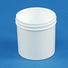 Polypropylene Straight Sided White Jars - 70248 - U.S. Plastic Corporation