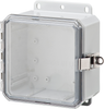 Polycarbonate  Electrical Enclosure 6X6X3 - P6063LPCLL - Integra Enclosures, Inc.