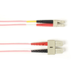 8m (26.3ft) SCLC PK OM4 MM Fiber Patch Cable INDR Zip OFNR - FOCMRM4-008M-SCLC-PK - Black Box
