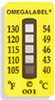 Non-Reversible Temperature Labels, 5 Temperature Ranges - TL-5 - OMEGA Engineering, Inc.