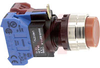 Switch,Pushbutton,Momentary,1NO/1NC,METAL BEZEL,EXTENDED RED BUTTON - 70172690 - Allied Electronics, Inc.