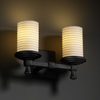 POR-8532-10-SAWT-MBLK Bathroom Fixtures-Two Lights - 670405 - Capital Lighting, Inc.
