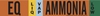 Brady B-946 Orange Pressure Sensitive Vinyl Pipe Marker - Printed Msg = EQ LIQVAP Ammonia Low with Right Arrow - 145853 - 754473-54641 - R. S. Hughes Company, Inc.