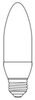 Compact Fluorescent Lamp with Ballast -- FLE9/2CAC/SWXLCD - Image