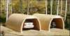 Fabric Building -- ShelterPort · 12' Wide CarPORT Heavy Duty - Image