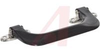 Handle; Folds Flat; 5.6 In. Length; Black Polyp; Post Steel, Nickel Plated - 70183226 - Allied Electronics, Inc.