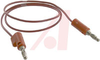 Banana Plug; Beryllium Copper, Nickel Plated Spring; 20 AWG; 41/36; BU Series - 70188701 - Allied Electronics, Inc.