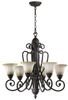 6126-6-44 Mid. Chandeliers-Glass Up - 692436 - Capital Lighting, Inc.