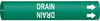 BradySnap-On™ Pipe Marker - 4055-A - Brady Corporation
