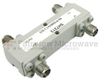 SMA 90 Degree Hybrid Coupler From 1 GHz to 2 GHz Rated To 50 Watts - SH7213 - Fairview Microwave Inc.