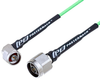 N Male to N Male Right Angle Low Loss Cable 36 Inch Length Using PE-P160LL Coax - PE3C5285-36 - Pasternack