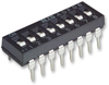 Switch, Dip, 8 Pos, Spst, Flush Slide; No. Of Circuits Alcoswitch Te Connectivity - 87K3061 - Newark, An Avnet Company