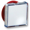 Lens, Square, Red, Pushbutton Switch; For Use With Idec - 92T0472 - Newark, An Avnet Company