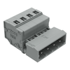 Male connector/plug - 231-604/018-000 - WAGO