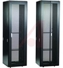 Rack;18 ga.Steel;1700lb cap;14 ga.Rails;Fans;Casters;Shelves;23.62x43.30x78.70in -- 70147820