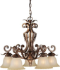 2435-05-41 Mid. Chandeliers-Glass Down - 413723 - Capital Lighting, Inc.