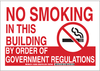 No Smoking Sign - 128037 - Brady Corporation