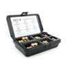 E-Z Knife™ Threaded Insert Assortment Kit for Hard Wood - Brass - 6-32 to 3/8-16 -- EZ-A400
