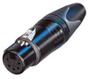 Neutrik NC5FXX-BAG 5-Pin Female XLR Cable End Connector Blac - NEUNC5FXXBAG - HAVE, Inc.