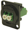 Fiber Optic Adapter, Csk Hole, Lc Duplex Rohs Compliant Cliff Electronic Components - 50AJ2945 - Newark, An Avnet Company