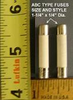 Heater Load ABC Style Fuse
