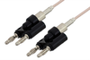 Banana Plug to Banana Plug Cable 48 Inch Length Using RG316 Coax - PE34600-48 - Pasternack