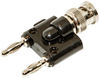 Adapter, Dual 4Mm Banana Plug-Bnc Plug; Inter Series Connector A Mueller Electric - 55Y1648 - Newark, An Avnet Company