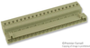 Terminal Block, Cable, 5Mm, 20 Position; Pitch Spacing Wago - 29K2474 - Newark, An Avnet Company