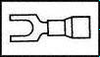 Terminal, Spade/fork, #6, Crimp, Blue; Product Range Panduit - 89F1289 - Newark, An Avnet Company