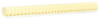 3M 3748VO Q Hot Melt Adhesive Light Yellow 0.625 in x 8 in Stick, 11 lb Case -- 3748VO YELLOW Q - Image