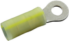 Terminal, Ring Tongue, #8, Crimp, Yellow; Stud Size - Metric Amp - Te Connectivity - 28AC7752 - Newark, An Avnet Company