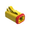 Rectangular Connector Housings - 889-AT06-4S-YEL-ND - DigiKey
