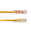 15FT Yellow CAT5e Locking Patch Cable 350MHz UTP CM Snagless - C5EPC70-YL-15 - Black Box