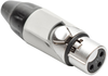 Connector, Xlr Audio, Plug, 3Pos, Cable; No. Of Contacts Amphenol - 43AC8003 - Newark, An Avnet Company