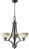 620-3-95 Mid. Chandeliers-Glass Up - 741291 - Capital Lighting, Inc.