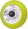 3M Stikit 05575 Medium Yellow PSA Disc Pad - 5 in Diameter - 3/4 in Thick - 5/16-24 External Thread Attachment - 051144-05575 - R. S. Hughes Company, Inc.
