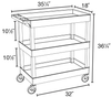 High CapacityTub Carts -- 13470 - Image