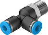Push-in T-fitting - QSTL-1/4-6-100 - Festo Corporation