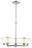 6115-PN Mid. Chandeliers-Drum Shades - 671649 - Capital Lighting, Inc.