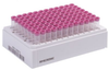 Pierceable TPE Capcluster White for capping 96 individual tubes with internal thread - MP53036 - diaago