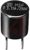 Fuse;Submin/Non-Resettable;Fast Acting;0.08A;Dims 8.5x8.5mm;Thermoplastic;PCB - 70160027 - Allied Electronics, Inc.