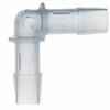 Barbed fittings, Elbow Connector, Natural PP, 1