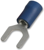 Crimp Terminal, Fork, Blue, 24A, 3.7Mm; Product Range Pro Power - 84AJ1039 - Newark, An Avnet Company